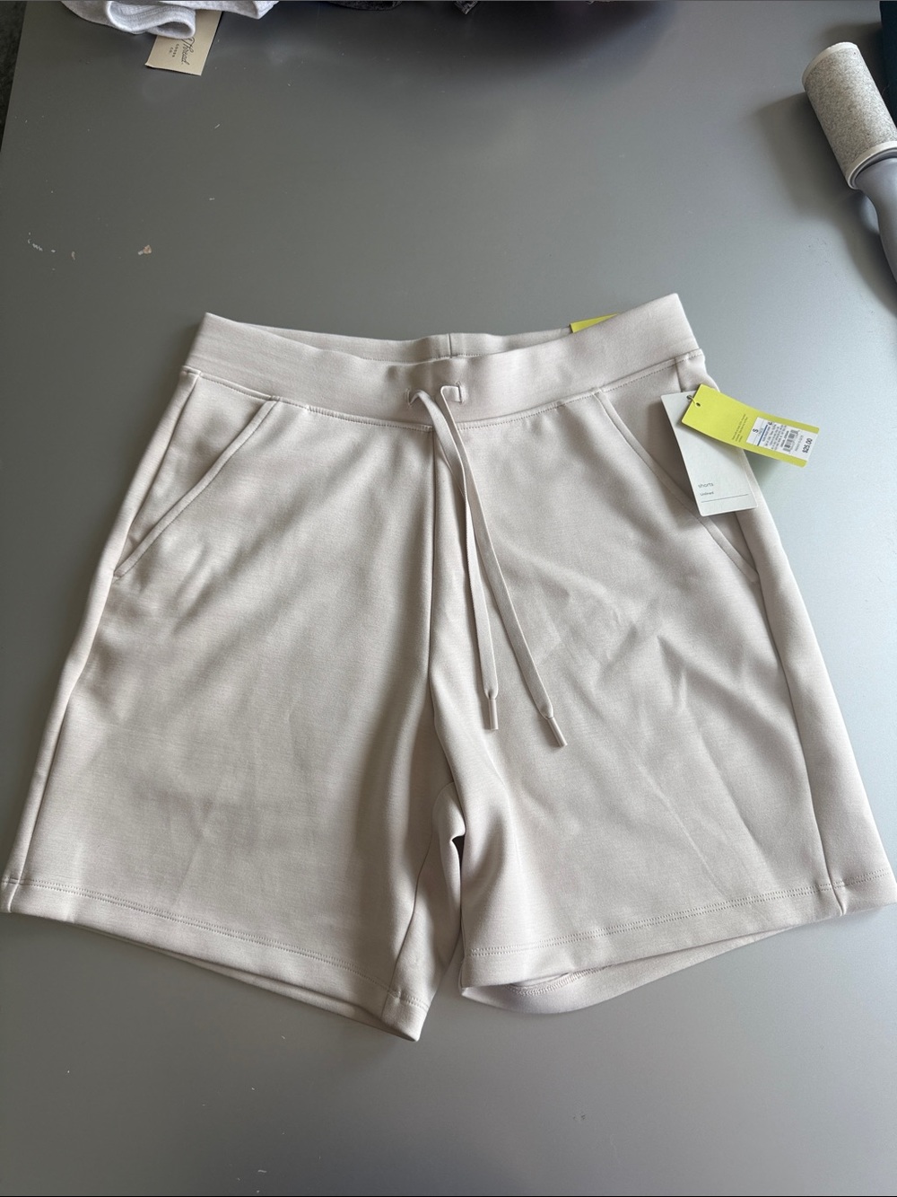 all in motion Tan Drawstring Athletic Lounge Shorts - Picture 2 of 9